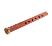 Amosfun Ethnic Bamboo Flute with 6 Holes, Accurate Tuning and Versatile Performances, Authentic Indonesian Cultural Wind Instrument for Outdoor Festivals and Campus Activities