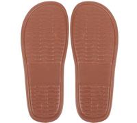 Amosfun Eva Anti-skid DIY Foam Slipper Soles Brown 26cm Portable Indoor Foot Pads Comfortable Shoe Accessories for Home Use