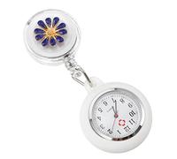 Amosfun Fashionable Watch Clip Retractable Alloy Pocket Water-Resistant for Nurses Doctors and Medical Staff for Birthdays and Holidays