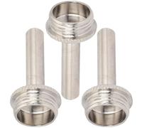 Amosfun Features Stainless Steel Replacement Easy to Install Rust-resistance and Trumpet Piston Stem Connecting Rod 3pcs for Musical Instruments Brass Trumpet Maintenance