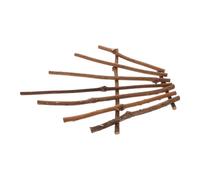 Amosfun Finger Shape Rattan Frame Branch Ornament for DIY Crafts Natural Wooden Twig Decoration for Kindergarten Photo Props and Home Table Arrangement