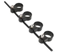 Amosfun Finger Stretcher Expansion Finger Trainer Musical Instrument Black Abs Silicone with Elastic Connecting Rod for Piano Guitar Advanced Players Adults Practice