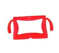 Amosfun Fire 7 Case Kids Silicone Tablet Case for 7 Inch Q88 Tablet Pc, Red, Two Handles, Comfortable Grip, Easy Removal for Children