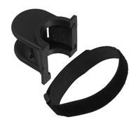 Amosfun Fishing Rod Holder U-shaped Clamp Bracket for Railing Black Arc Base Fishing Pole Rack Suitable for Boat and Shore Surf Rod Holder Dock Mount