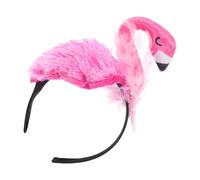 Amosfun Flamingo Headband for Party Adorable Hair Accessory Birthday Headdress for Hawaiian Luau Cosplay and Photo Props