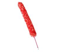 Amosfun Flute Cleaning Brush Nylon Red Good Cleaning Effect Portable Flute Cavity Brush Long Handle Maintenance and Care