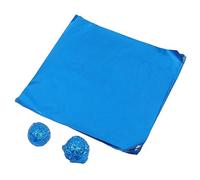 Amosfun Foil Candy Wrappers, 100pcs 20x20cm Blue Foil Candy Wrappers Square Aluminum Foil Paper, Sugar Tin Foil Packing Wrappers for DIY Candy Chocolate Packaging