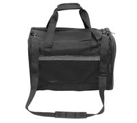 Amosfun Folding Cat Carrier Wear-resistant Puppy Carrier Lightweight Breathable Mesh Surface Design Cationic Material Shoulder Straps