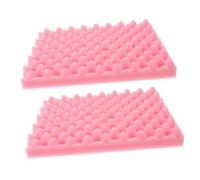 Amosfun Fondant Flower Forming Drying Pads 2 Pieces 10x7.5 Inch Cake Sponge Mats for Sugar Flower Craft and Gum Paste Random Color
