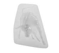 Amosfun Food Grade Silicone Bull Shape Cake Mold for DIY Baking Fondant Cookies Desserts Easy to Clean and Use Baking Enthusiasts and Parent Activities Random Color