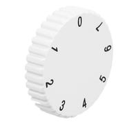 Amosfun Freezer Knob Thermostat for Replaces Refrigerator Temperature Control Knob Thermal Fridge Universal White Plastic