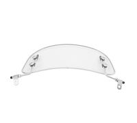 Amosfun Front Windshield for Motorcycle Wind Deflector Replacement Windscreen for Motorbike for Vintage Style Scooter and Electric Bike Riding