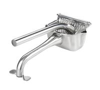 Amosfun Fruit Juice Squeezer with Comfortable Handle Stainless Steel and Easy to Clean Design, Manual Handheld Juicer Sturdy and Practical Kitchen Gadget for Home Use