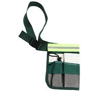 Amosfun Gardening Tool Belt Reflective Strips Adjustable Utility Waist Bag for Men Heavy Duty for Pruning Shears Wrenches and More