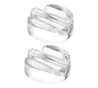 Amosfun Glass Fermentation Weights Fermenting Lids for Wide Mouth Jars 2pcs with Handle, Portable and Practical for Kitchen Food Storage and Preservation