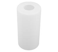 Amosfun Glass Lampshade Cylinder Frosted Milk White E27 Socket, Small Replacement Glass Lamp Shade for Table and Floor Lamps, 100mm Diameter x 200mm Height Light Fixture Globe for Home and