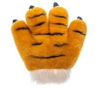 Amosfun Gloves with Animal Claws Bear Claw Gloves Tiger Paws Animal Costume Set Animal Claw Gloves Plush Warm Gloves Animal Claws Toy Halloween Short Plush Child, As Shown, 25x25cm