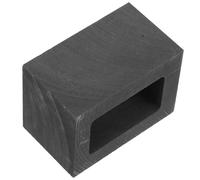 Amosfun Graphite Ingot Mold for Metalworking, High Purity Graphite Casting Crucible Furnace, 50×36×30mm Mold for Gold Silver Copper Brass Zinc Refining