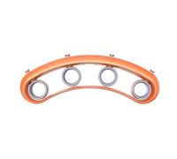 Amosfun Guitar Finger Expander for Beginners Finger Training and Strengthening Tool Made of Abs, Silica Gel and Stainless Steel Suitable for Playing Piano or Saxophone Orange