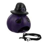 Amosfun Halloween Death Whistle Purple Pumpkin Shaped Screaming Whistle for Pranks and Costumes Produces Realistic Human Sounds for Halloween Parties and Outdoor Fun