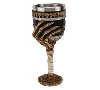 Amosfun Halloween Party Goblet Skull Mug Spooky Skeleton Hand Decorative Liquor Cup for Hard Liquor Chic Halloween Goblet Wine Cup Ornament