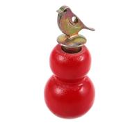 Amosfun Handcrafted Natural Wood Bird Call Whistles Authentic Hand-twisted Musical Bird Whistle for Imitating Warbling Sounds Collectible Noisemakers for Birdwatching Parties and Cultural