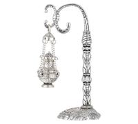 Amosfun Hanging Incense Burner Holder Orthodox Censer Incense Burner Cross Vintage Stove for Religious Christian Church Ornament Decor