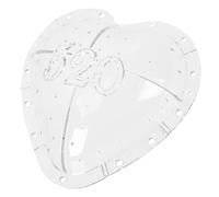 Amosfun Heart Shaped Watermelon Shaping Mold Transparent Fruit Growing Shaper Garden Tool for Creative Fruit Cultivation and Unique Home Gardening Experience