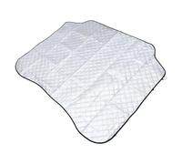 Amosfun Heavy Duty Car Windshield Snow Cover with Strong Magnetic Suction Frost and Ice Protector Large with Door Pinch Wings Easy Install Sunshade for Winter and Summer Cars Suvs