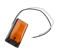 Amosfun High Brightness Trailer LED Marker Light for Rv Truck Boat Camper Voltage Side Signal Lamp for Front Rear Installation Easy Fit Fire Truck Tail and Position Light for Enhanced