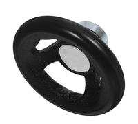 Amosfun High Strength Machine Handwheel for Milling Machines and Lathes, Precision Mechanical Design with Plastic and Steel Material, Ergonomic Handle for Industrial Use and Fatigue
