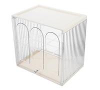 Amosfun Homemade Bread Storage Extra Large Bread Box Transparent Window for Kitchen Countertop