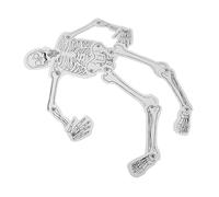 Amosfun Human Skeleton DIY Assembly Model Kit Educational Science for Classroom Use Compact Portable Skeleton Figure for Students and Teachers Learning Bone Structure