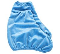 Amosfun Ice Skates Covers Boot Protector 1 Pair Polyester Skating Shoe Covers for Figure and Hockey Skates Xl Sky Blue Portable Skating Accessory