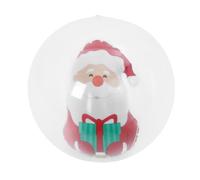 Amosfun Inflatable Christmas Ball Ornament PVC Blow Up Bauble for Outdoor Decoration Weather Resistant Xmas Decor Enhances Festive Atmosphere for Front Yards and Holiday Parties