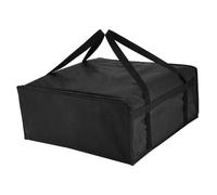 Amosfun Insulated Jumbo Pizza Carrier Bag Thermal Food Warmer for Takeout with Sturdy Handle Multipurpose Grocery and Picnic Thermal Insulated Bag