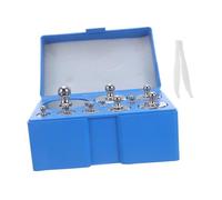 Amosfun Iron Calibration Weight with Tweezers Precision Weight Calibration Kits From for Jewelry and Laboratory Scales Wear Resistant Iron for Accurate Physics and Density Experiments