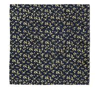 Amosfun Japanese Traditional Wrapping Cloth Cotton Cherry Japanese Fabric Bento Lunch Bandana Handkerchief for Home Picnic Camping Outdoor 70x70CM Blue