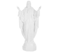 Amosfun Jesus Statue Resin Merciful Jesus Statue 11.6 inch s figurine Catholic s Decoration for Home Office Church