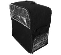 Amosfun Kitchen Mixer Dust Cover for Stand Mixers Compatible with Kitchenaid 6/7/8 Quart, Large Black Dustproof Storage Bag 43.3×37.3×21.5cm, Protective Cover for Vertical Blenders