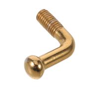 Amosfun L-Shaped Iron Mannequin Stand Pole Screw with Noise-Free Adjustment and Consistent Display Precision, Small Fastener for Half Body Mannequin Busts and Pole Connector in Photography