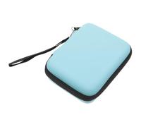 Amosfun Large Capacity Guitar Pick Storage Bag Plectrum Case Pu Eva Sponge Material Portable Organizer Prevent Plectrums from Losing Keep Guitar Picks Organized for Travelling