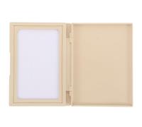 Amosfun Large Handprint and Footprint Ink Pad, Blank Multi-Function Reusable Stamp Pad for DIY Crafts and Fingerprint Art, Non-Toxic Ink Suitable for Scrapbooking and Keepsake Making