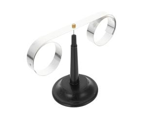 Amosfun Lenz Law Apparatus Physics Experiment Equipment Black Metal and Plastic Physics Teaching Prop for Teachers and Students Middle School Science Education