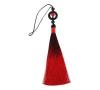 Amosfun Light Sword Tassel Chinese Style Gradient Hanging Tassel Decor for Tai Chi Martial Arts Swords Car Accessories with Craftsmanship 9.45In