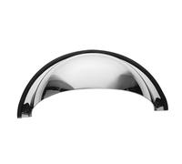 Amosfun Lightweight Convex Safety Mirror Wide Viewing Angle for Outdoor Parking Garage Supermarket Corner Road Security and Collision Prevention