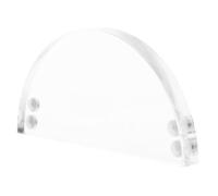 Amosfun Magnetic Semicircular Prism Acrylic Convex Lens Physics Classroom Tools for Educational Science Experiments and Optical Demonstrations with Portable Design