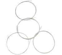 Amosfun Mandolin String Steel Eight-string Mandolin String Set with Steel Core Silver Plating Copper Alloy Coated Easy to Install Reliable Tonal Quality Accessories