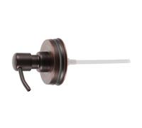 Amosfun Mason Jar Lid Pump Dispenser with Nozzle Replacement Stainless Steel for Lotion and Soap Bottles Suitable for Bathroom and Kitchen Use