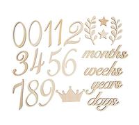 Amosfun Milestone Cards for Monthly Announcements Adorable Photo Props for Newborns Unique Design to Capture Precious Moments Shower Decor and Keepsake